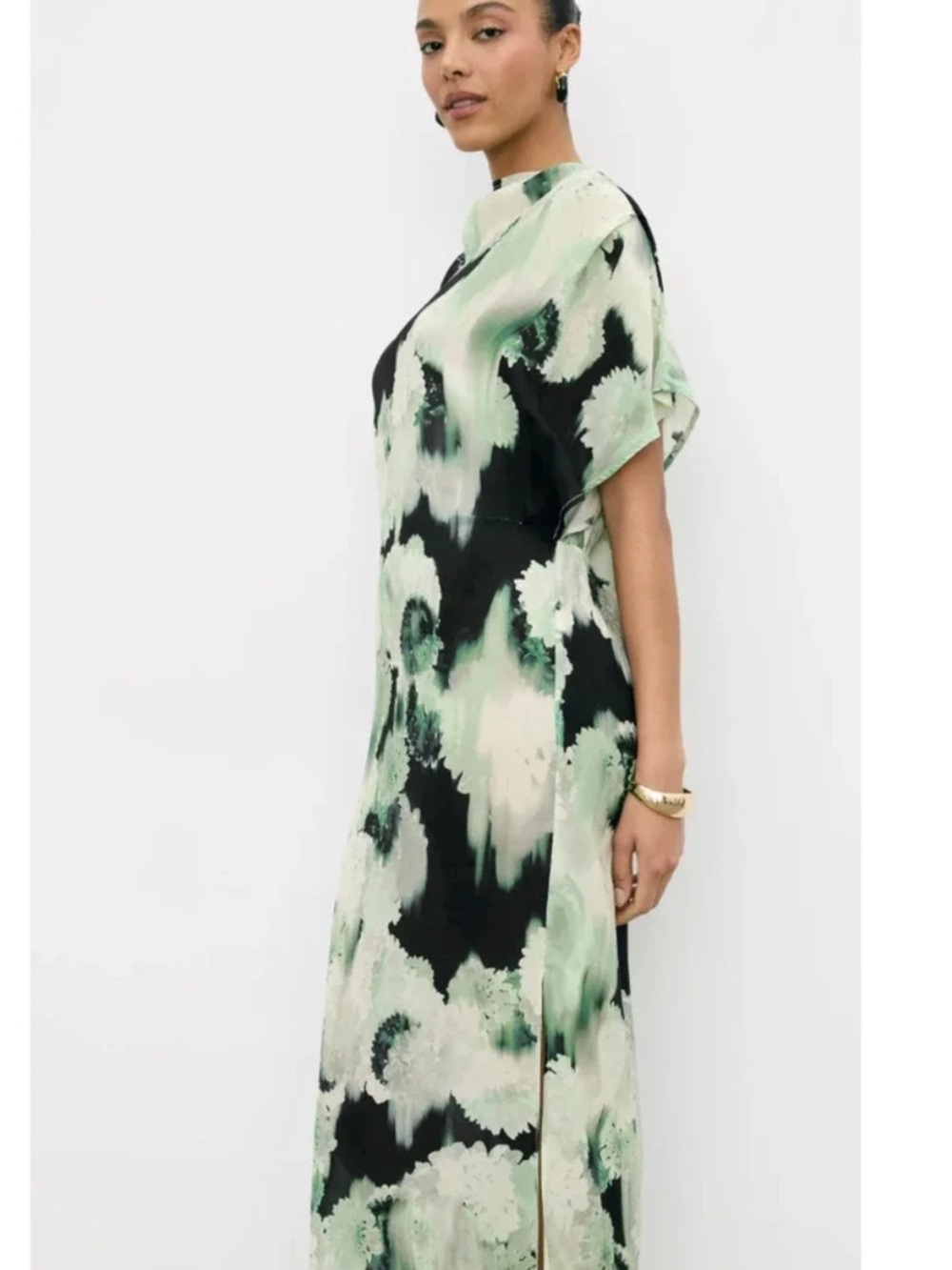 Asymmetric Rodebjer Maxi Formal Dress - Picture 3 of 9
